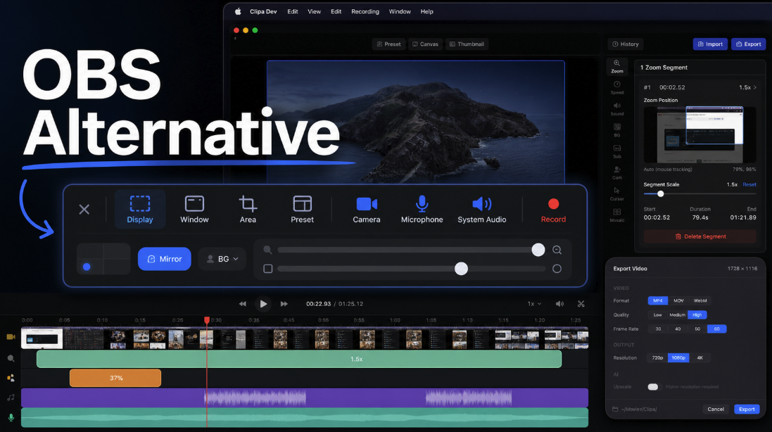 OBS Alternative for Mac Screen Recording Guide